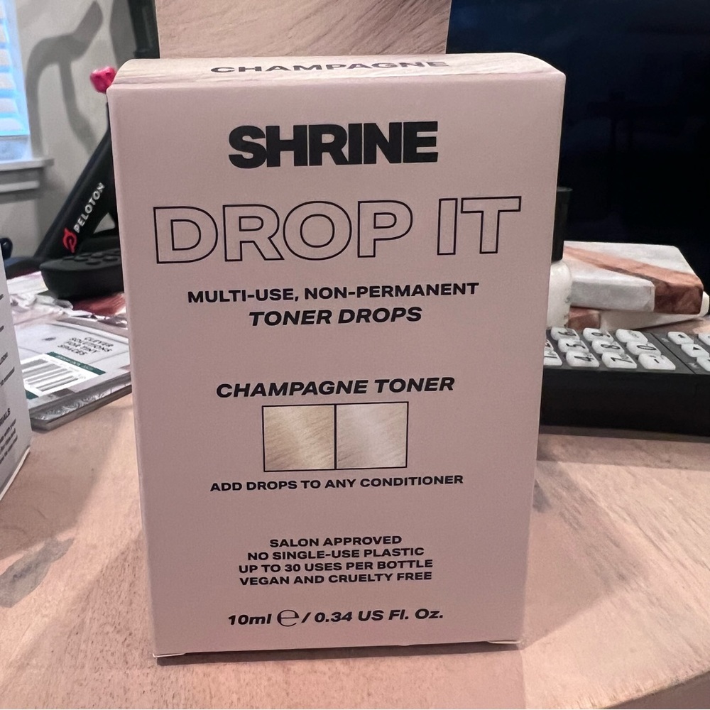 SHRINE Drop it champagne toner drops